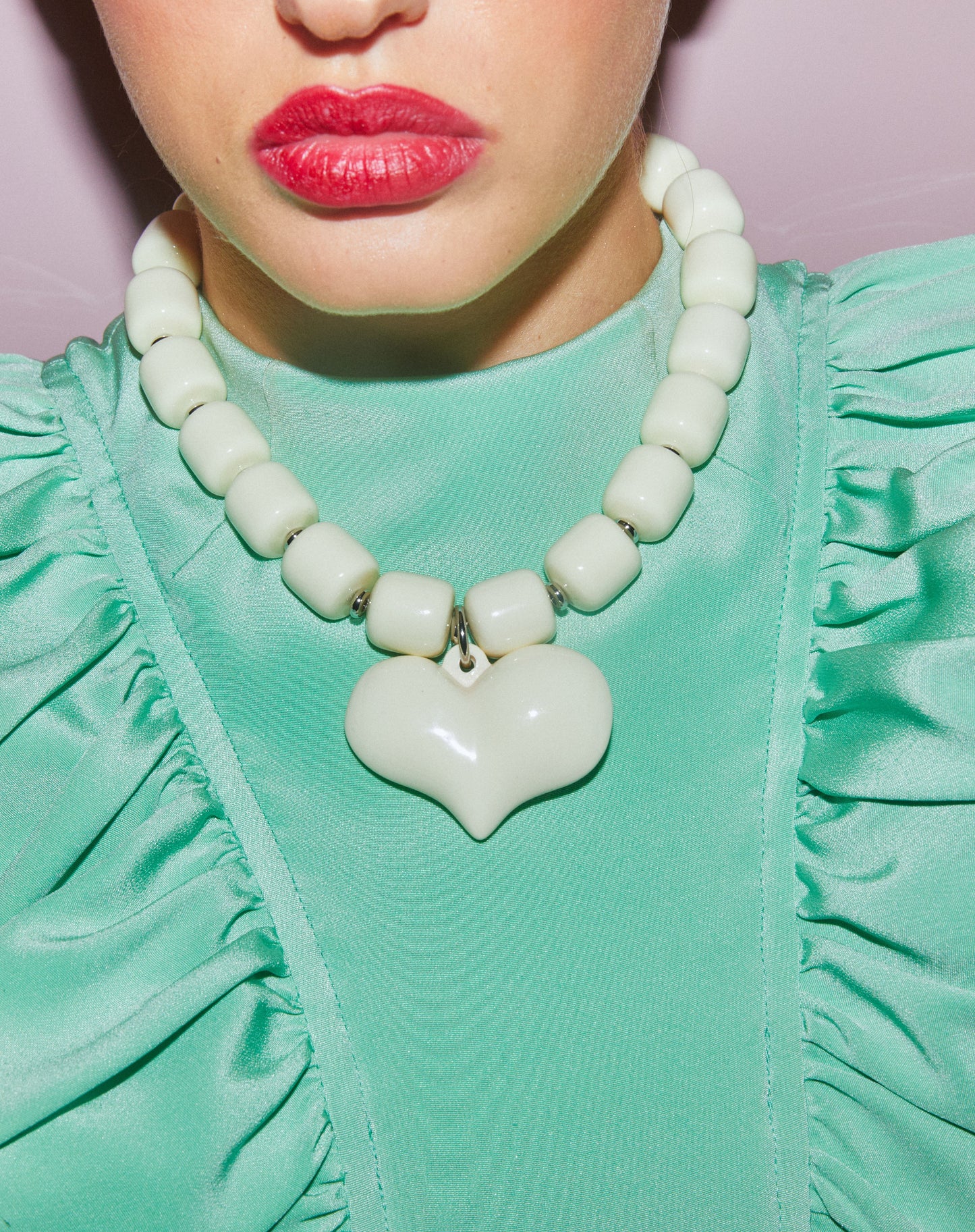 Amore Necklace Ivory