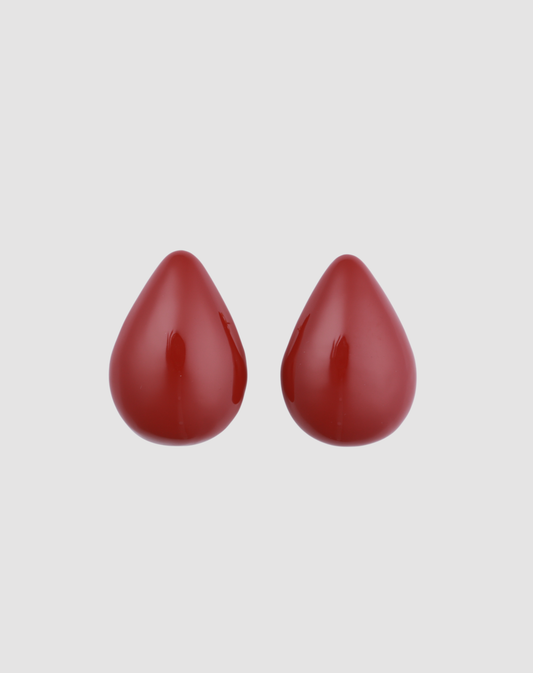 Musgrave Earrings Burgundy