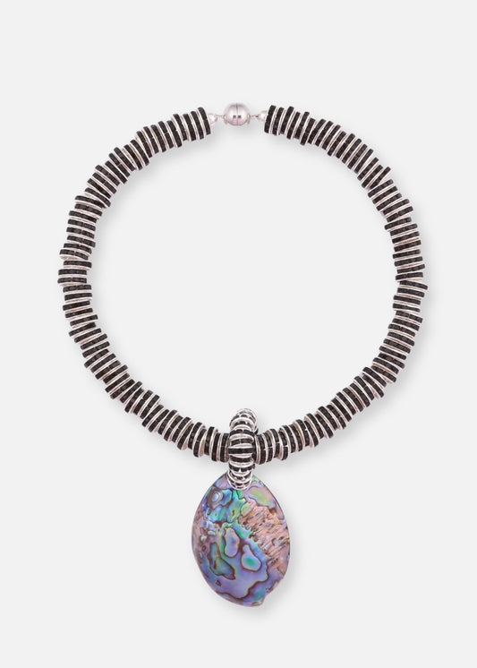 Abalone Drop Necklace