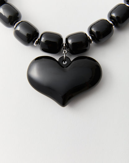 Amore Necklace Black