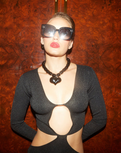 Amore Necklace Black